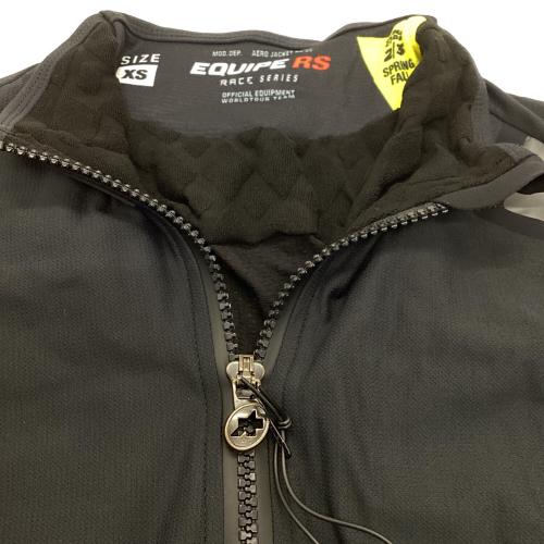 ASSOS (アソス) サイクルウェア SIZE XS ブラック 春秋用 EQUIPE RS 2/3 Jacket TARGA