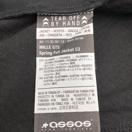 ASSOS (アソス) サイクルウェア SIZE XL ブラック ・ MILLE GTS 2/3