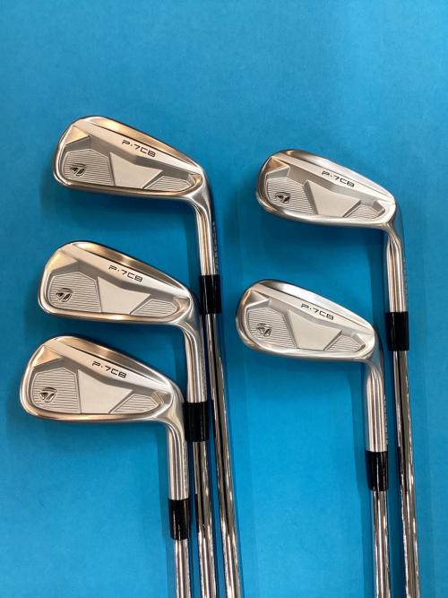 TaylorMade アイアンセット @ 2024モデル P.7CB FORGED フレックス【S】 N.S.PRO MODUS3 37インチ(7番) 5本セット(6/7/8/9/PW) D1(7番) 純正グリップ良好 421g(7番)