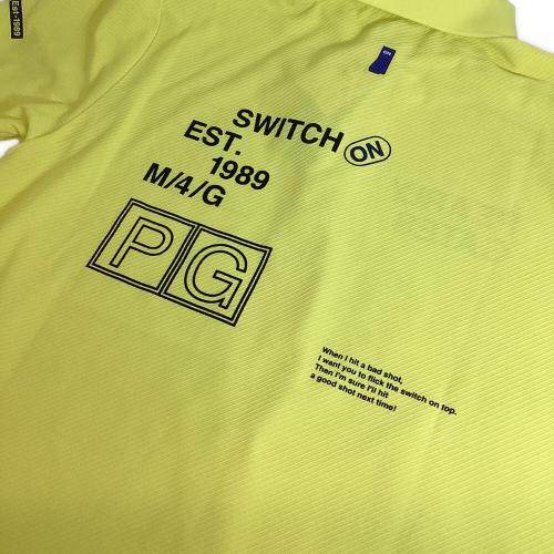 PEARLY GATES (パーリーゲイツ) ゴルフウェア(トップス) メンズ SIZE 3L イエロー 2024年 ポロシャツ 053-5160301