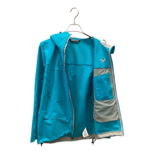 ARC'TERYX (アークテリクス) トレッキングウェア(ジャケット) メンズ SIZE S スカイブルー X000007465 ガンマ フーディ 国内代理店表記 有