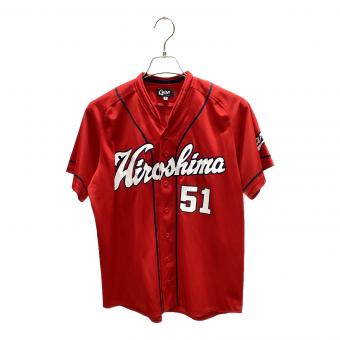 広島東洋カープ (ヒロシマトウヨウカープ) 応援グッズ Mサイズ レッド ユニフォーム 【51】鈴木誠也