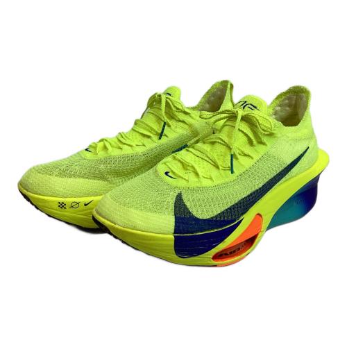NIKE (ナイキ) ランニングシューズ メンズ SIZE 28.5cm イエロー アルファフライ 3 ボルト 専用バッグ付 FD8311-700