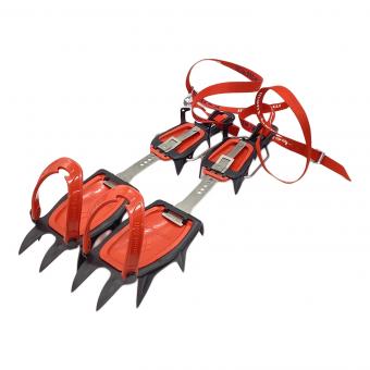 mont-bell (モンベル) 12本爪アイゼン レッド×ブラック kajitax