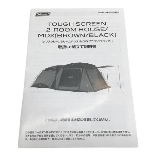 Coleman (コールマン) ツールームテント WILD-1別注 2000038969 タフスクリーン2ルームハウス/MDX 約560×340×210(h)cm 3～4人用 未使用品