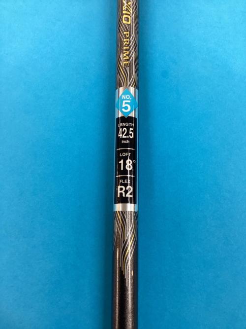 XXIO (ゼクシオ) フェアウェイウッド 2021モデル @ PRIME フレックス【R2】 ロフト角【18°】 XXIO PRIME SP-1100 42.5インチ D1 純正グリップ良好 276g