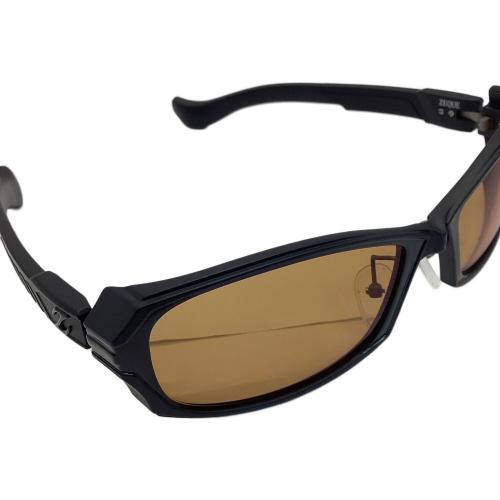 ZEQUE (ゼクー) サングラス フレーム：ブラック 偏光レンズ ケース付 DD