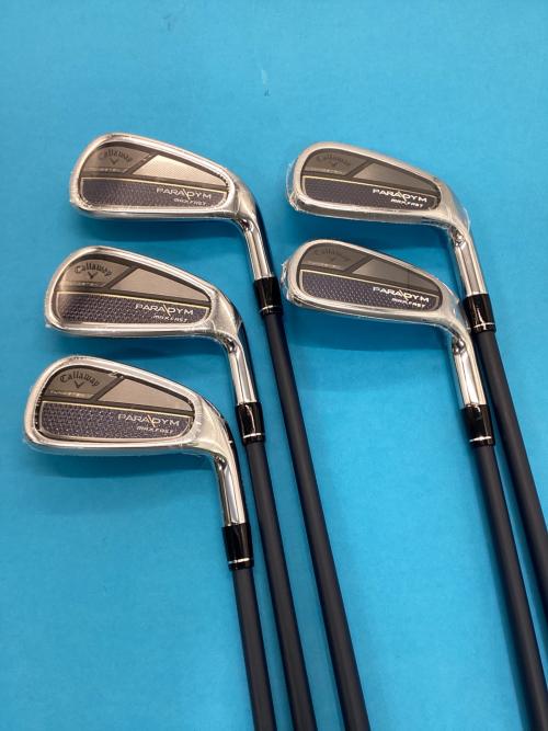 Callaway アイアンセット 2023年モデル @ PARADYM MAXFAST フレックス【R】 SPEEDER NX 37インチ(#7) 5本セット(6/7/8/9/PW) C9(#7) 純正グリップ良好 360g(#7)