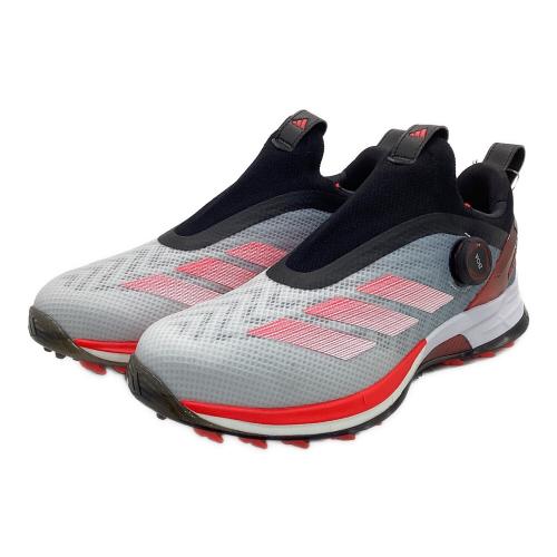 adidas (アディダス) ゴルフシューズ メンズ SIZE 26.5cm ホワイト×レッド 2025年モデル アディゼロ ゼッドジー25 IH9896