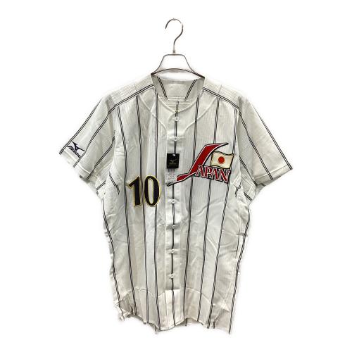 侍ジャパン (サムライジャパン) 応援グッズ SIZE XO ホワイト 【10】阿部慎之助 ユニフォーム 2008年北京オリンピック プロ仕様モデル 52ＭＷ-77791