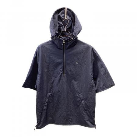 【Ｌサイズ】シャルボン　リモンタアノラックジャケット charbon (シャルボン) トレーニングウェア メンズ SIZE M ネイビー