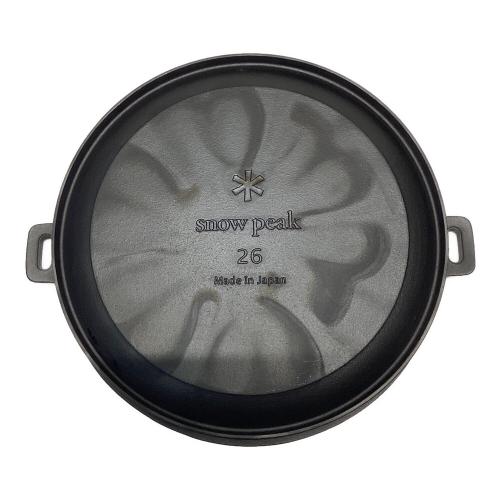 Snow peak (スノーピーク) 和鉄ダッチオーブン26 ダッチオーブン CS-520