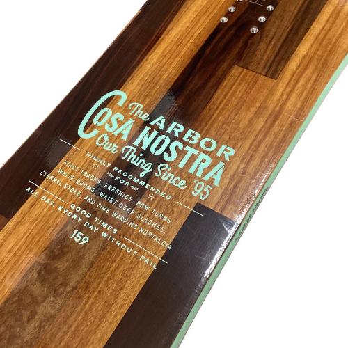 ARBOR (アーバー) COSA nostra スノーボード 159cm ブラウン