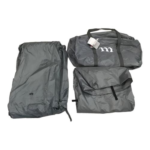 MURACO (ムラコ) ツールームテント ZIZ TENT SHELTER ROCK GREY W310×D580×H206cm 3～5人用 未使用品