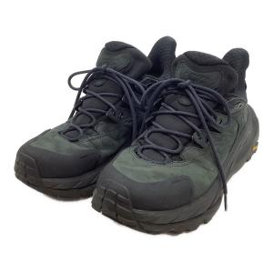 HOKAONEONE (ホカオネオネ) M KAHA 2 LOW GTX トレランシューズ トレッキングシューズ 1123190BBLC メンズ SIZE 27cm グリーン×ブラック