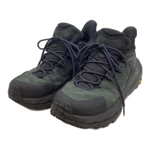 HOKAONEONE (ホカオネオネ) M KAHA 2 LOW GTX トレランシューズ トレッキングシューズ 1123190BBLC メンズ SIZE 27cm グリーン×ブラック