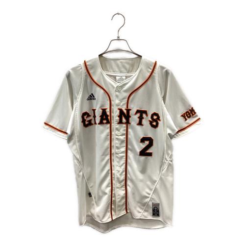 読売ジャイアンツ (ヨミウリジャイアンツ) 応援グッズ Lサイズ ホワイト 【2】小笠原道大 ユニフォーム レプリカ