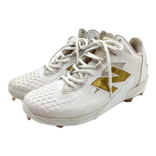 NEW BALANCE (ニューバランス) 野球スパイク メンズ SIZE 26cm ホワイト FuelCell Ohtani 1 大谷翔平モデル MSHOWT1
