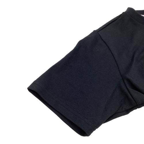 PEARLY GATES (パーリーゲイツ) ゴルフウェア(トップス) レディース SIZE M ブラック プレーティング天竺半袖Tシャツ 055-5163332