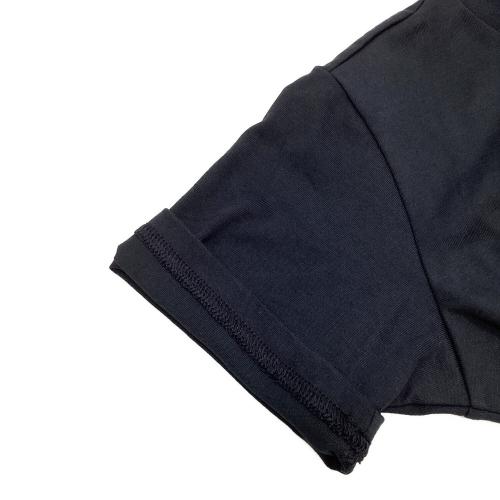 PEARLY GATES (パーリーゲイツ) ゴルフウェア(トップス) レディース SIZE M ブラック プレーティング天竺半袖Tシャツ 055-5163332