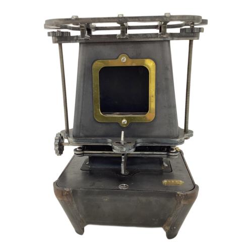 INDRA アイロンストーブ 真鍮窓枠フレーム・真鍮燃料バルブ・シリアルナンバー入りプレート付 NO.1(初回限定版) シングルタイプ