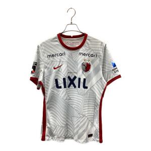 鹿島アントラーズ (カシマアントラーズ) 2022アウェイ オーセンティック サッカーユニフォーム メンズ SIZE XXL ホワイト×レッド