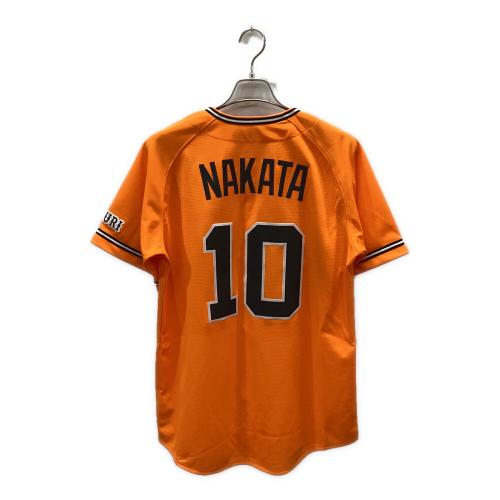 読売ジャイアンツ (ヨミウリジャイアンツ) 応援グッズ Mサイズ 橙魂オレンジ ユニフォーム 2023 ホーム 10番 中田翔 レプリカ T770-87F