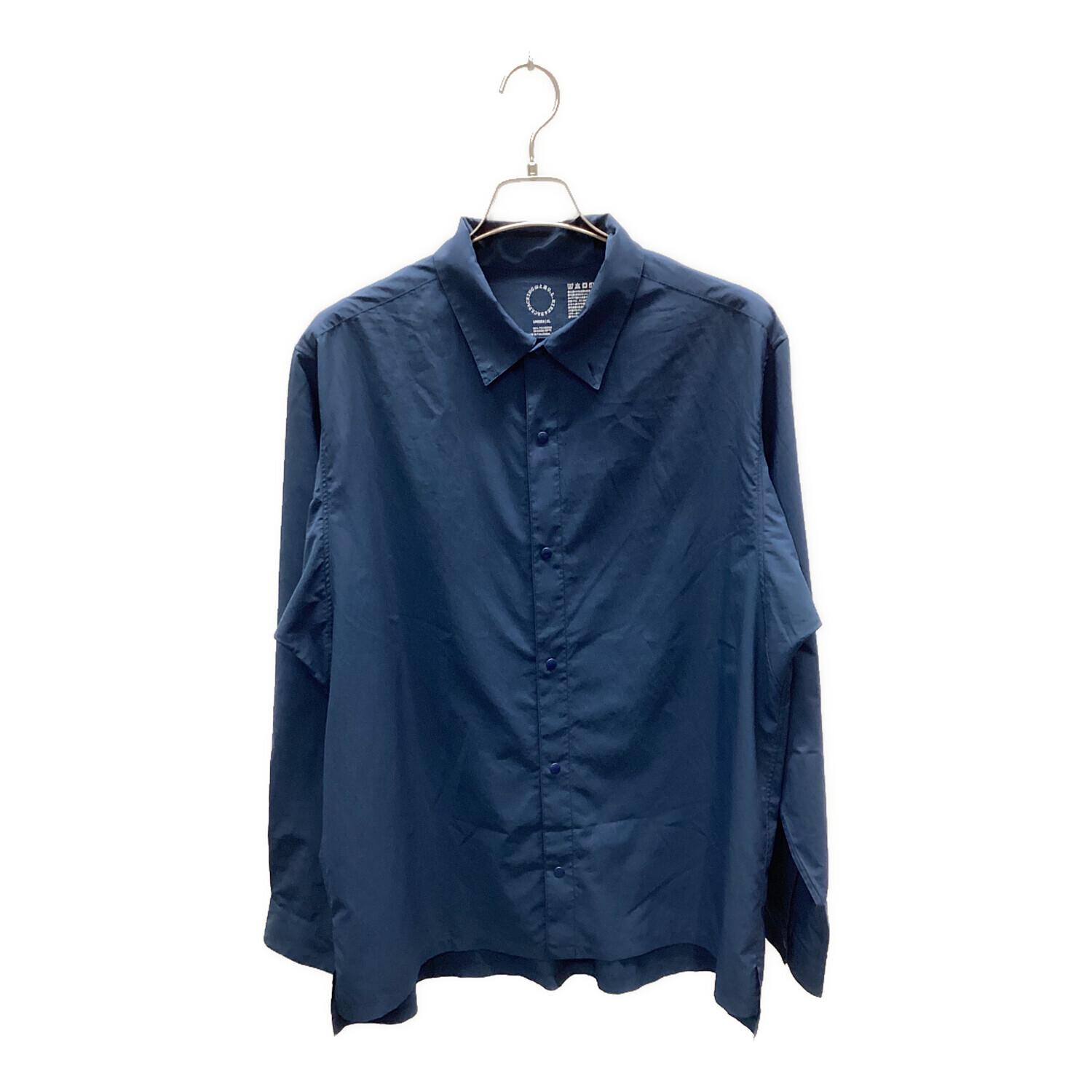 山と道 UL shirt ネイビー s 山と道 (ヤマトミチ) トレッキングウェア(シャツ) ユニセックス SIZE