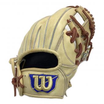 ウィルソン 硬式グローブ 11.5インチ(29.21cm) ベージュ ベースマン45周年モデル PRO-STOCK 内野用 コユニ可能