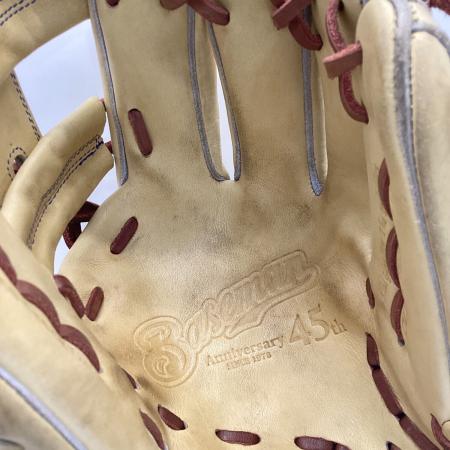 Wilson 硬式グローブ ベージュ テディベア ウィルソン 硬式グローブ 11.5インチ(29.21cm) ベージュ ベースマン45
