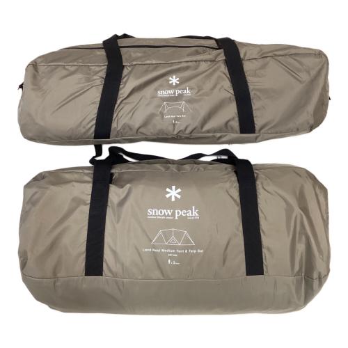 Snow peak (スノーピーク) ドームテント SET-260 ランドネストドームM テントタープセット 約450×280×170cm（テント）約440×370cm（タープ） 3～4人用