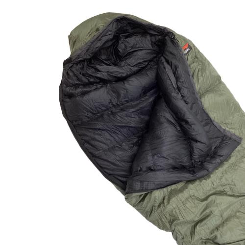 NANGA (ナンガ) 封筒型シュラフ(ダウン) 身長約178cmまで 3tenオーロラテックス 600DX カーキ 【冬用】 レギュラーサイズ