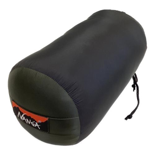 NANGA (ナンガ) 封筒型シュラフ(ダウン) 身長約178cmまで 3tenオーロラテックス 600DX カーキ 【冬用】 レギュラーサイズ