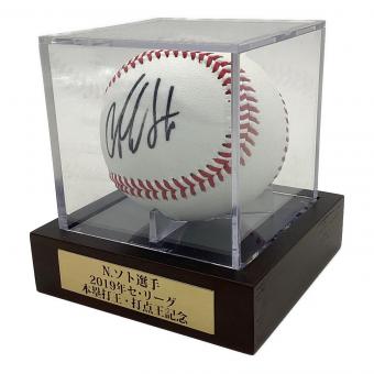 横浜DeNAベイスターズ (ヨコハマディーエヌエーベイスターズ) 応援グッズ ※サイン証明書・ケース付 77/100 【100個限定】ネフタリ・ソト 2019本塁打王/打点王/記念直筆サイン入りボール