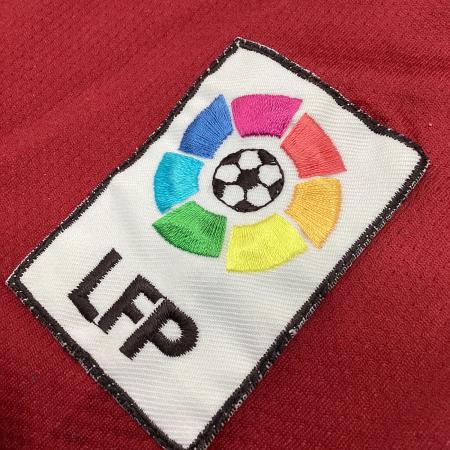 Lサイズ 正規品 新品未使タグ付 02/03バルセロナ ロナウジーニョ FCバルセロナ（A）02/03 ロナウジーニョ＃10+パッチ2個付！