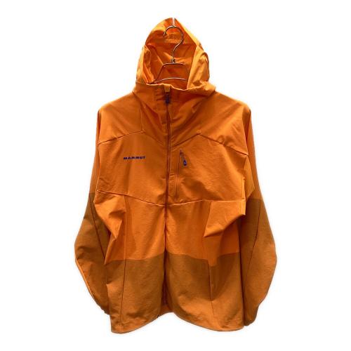 MAMMUT (マムート) トレッキングウェア(ソフトシェル) メンズ SIZE XL オレンジ 1011-00020 Eisfeld Light SO Hoody 国内代理店表記 有