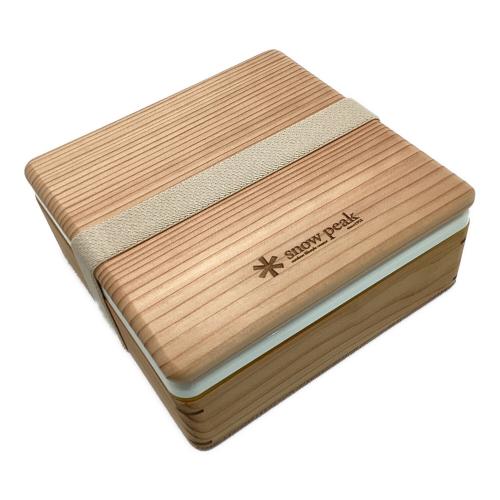 Snow peak (スノーピーク) アウトドア食器 2017年春 お重