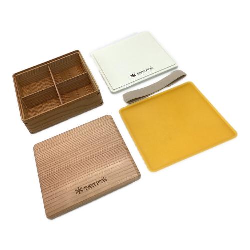 Snow peak (スノーピーク) アウトドア食器 2017年春 お重