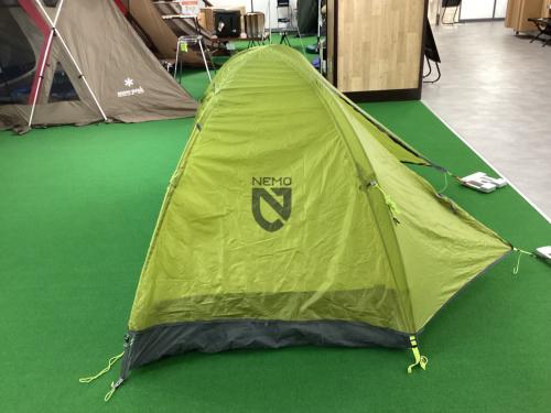 NEMO (ニーモ) 登山用テント 程度B シーム浮き有 atom 2p