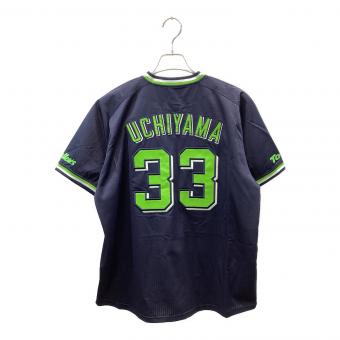 東京ヤクルトスワローズ (トウキョウヤクルトスワローズ) 応援グッズ Lサイズ ネイビー ユニフォーム 33 内山 壮真 レプリカ