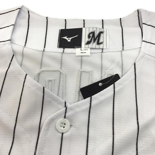 千葉ロッテマリーンズ (チバロッテマリーンズ) 応援グッズ Lサイズ ホワイト ユニフォーム 7 藤岡 裕大 レプリカ