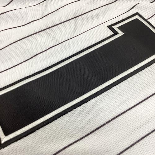 千葉ロッテマリーンズ (チバロッテマリーンズ) 応援グッズ SIZE LL ホワイト ユニフォーム 1 藤原 恭大 レプリカ