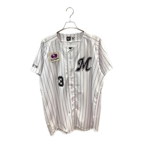 千葉ロッテマリーンズ 角中勝也選手ユニフォーム Lサイズ マリーンズ 角中ユニフォーム 千葉ロッテマリーンズ#3角中 勝也一覧