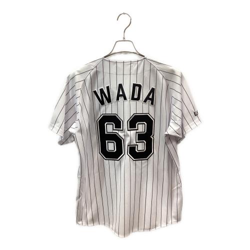 千葉ロッテマリーンズ (チバロッテマリーンズ) 応援グッズ SIZE S (US 2) ホワイト ユニフォーム 63 和田 康士朗 レプリカ