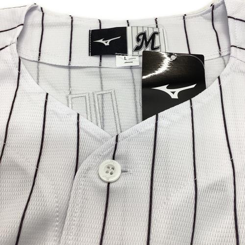 千葉ロッテマリーンズ (チバロッテマリーンズ) 応援グッズ Lサイズ ホワイト ユニフォーム 47 鈴木 昭汰 レプリカ