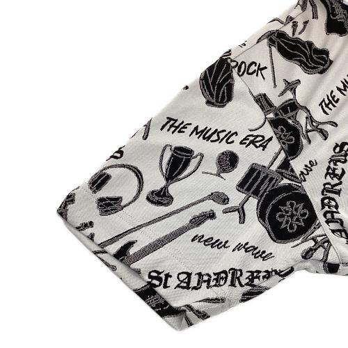 St ANDREWS (セントアンドリュース) ゴルフウェア(トップス) メンズ SIZE L ホワイト 2025 春夏 新作 ポロシャツ 042-5160203