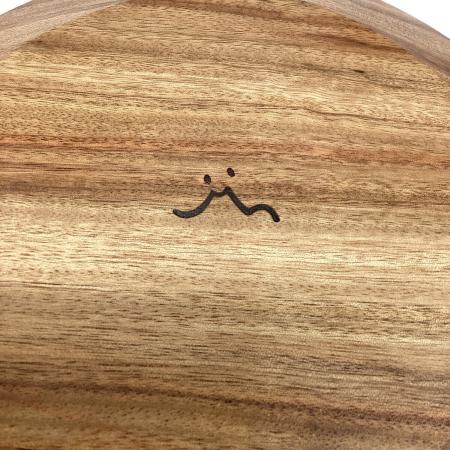 AKIHIRO WOOD WOODWORKS アウトドア食器 Akihiro plate 210