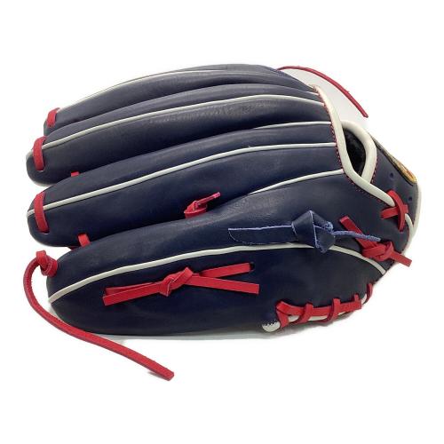 Hi Gold (ハイゴールド) 応援グッズ ネイビー 10月27日札幌ドーム スタンド付 2007年日本シリーズ記念グローブ LOT-04