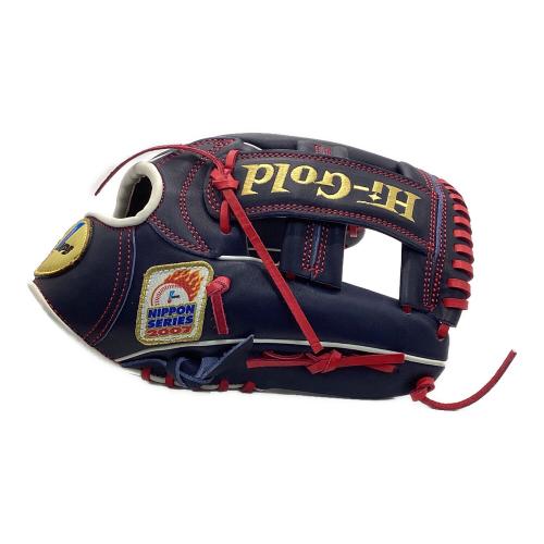 Hi Gold (ハイゴールド) 応援グッズ ネイビー 10月27日札幌ドーム スタンド付 2007年日本シリーズ記念グローブ LOT-04