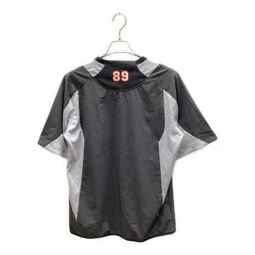 千葉ロッテマリーンズ (チバロッテマリーンズ) 応援グッズ SIZE XO ブラック×グレー デサント 【89】 ピステ